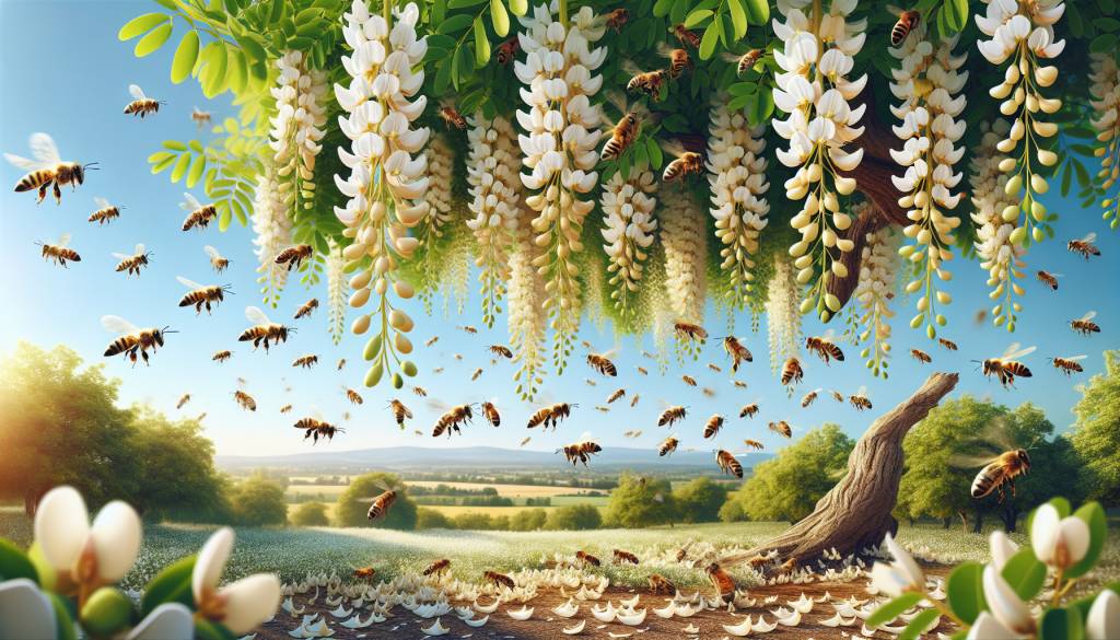 le robinier faux acacia : un arbre mellifère méconnu