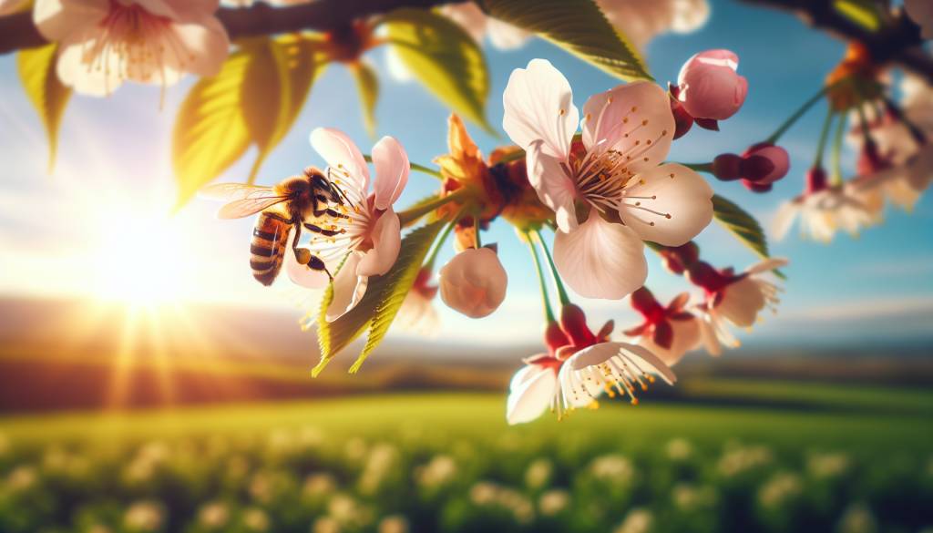 Le cerisier : un arbre mellifère incontournable