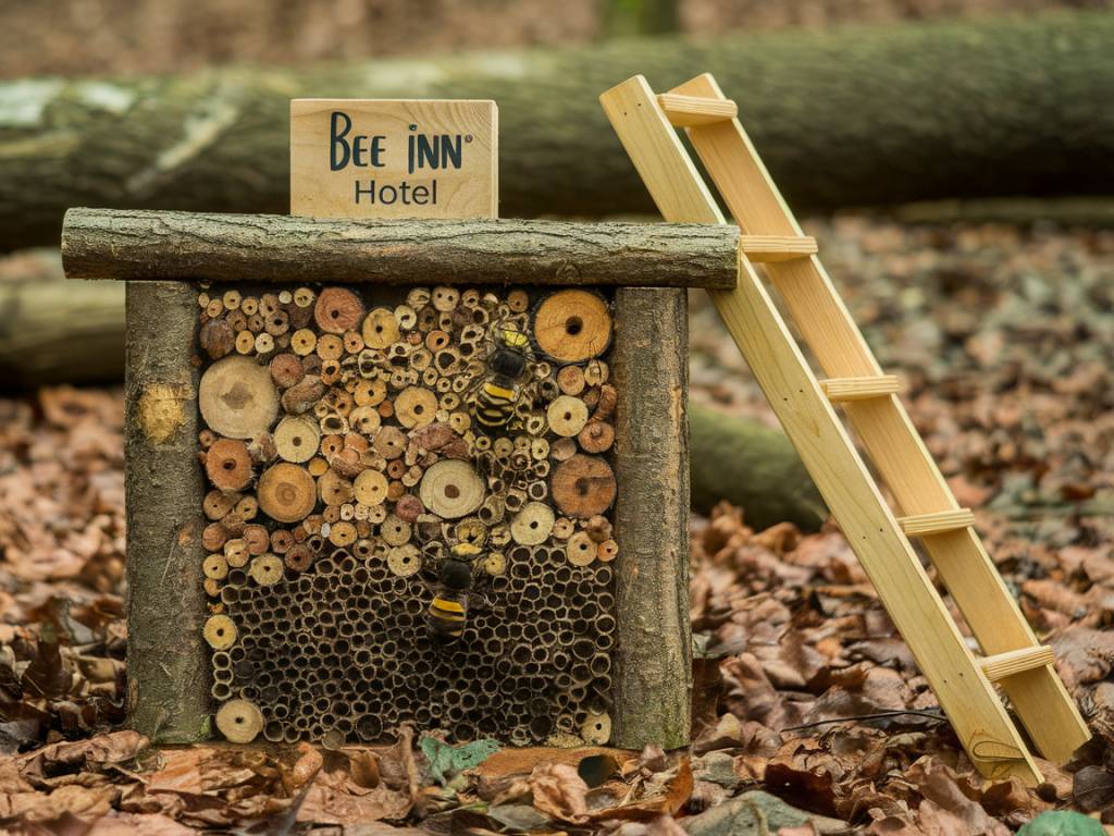 Créer un hôtel à insectes pour favoriser la biodiversité autour de vos ruches